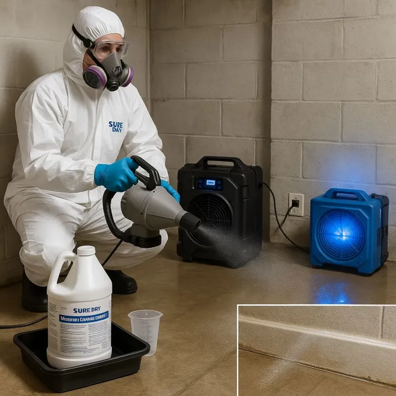 Sanitization and Odor Removal process in Tilden, TX