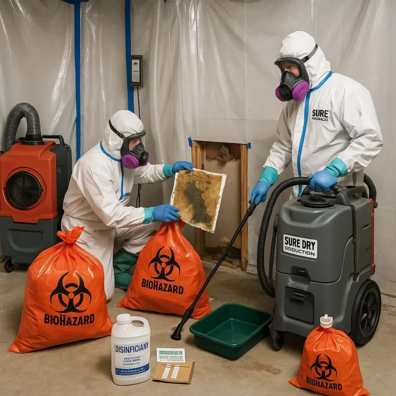 Contaminated Water Handling Protocols process in Tilden, TX